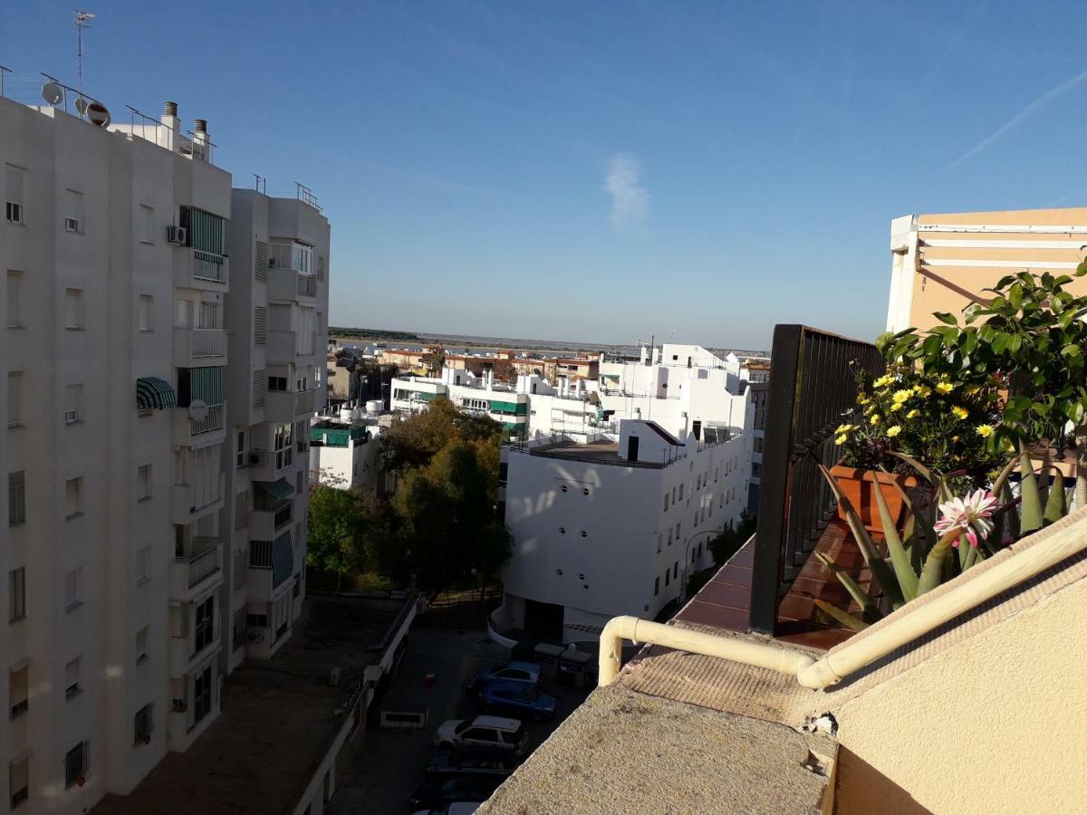 شقة Atico Con Espectacular Terraza Con Vistas Magnificas A La Desembocadura Del Guadalquivir Sanlúcar de Barrameda المظهر الخارجي الصورة